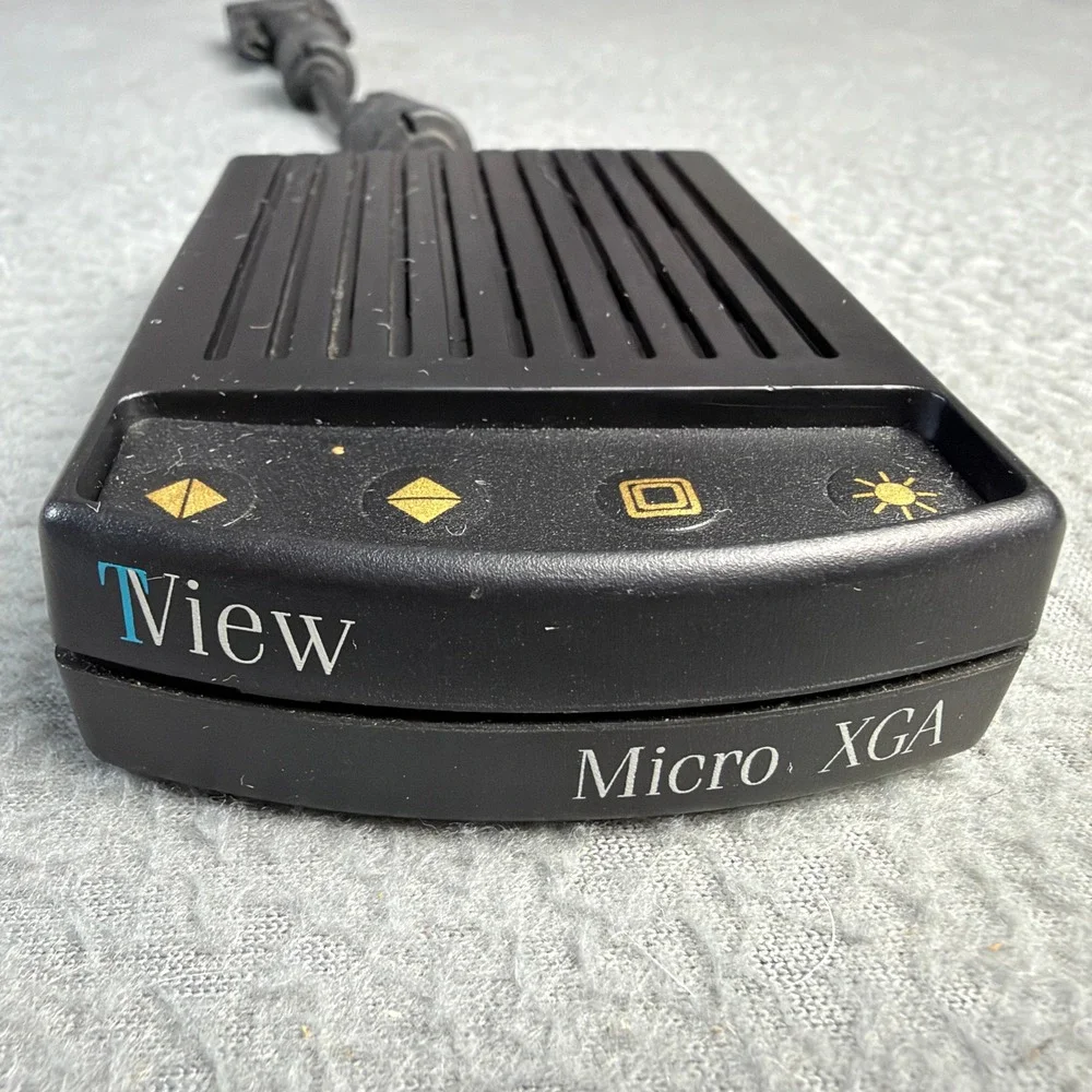 TView Micro XGA PC to TV Scan Converter VGA to S-Video Composite Adapter